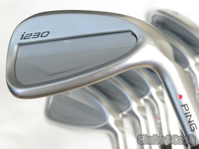 PING i230 Irons Red Dot Aerotech SteelFiber i110cw Stiff Flex 4-P