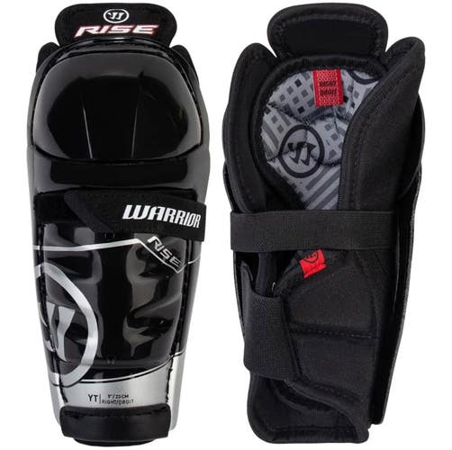 New RISE YTH SHIN GUARDS 9" 11847-WARRISESGY49