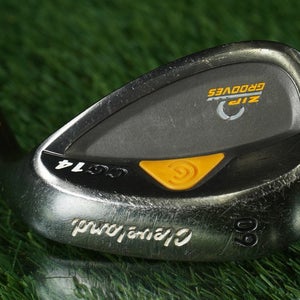 CLEVELAND CG14 60 12 WEDGE LOB ZIP GROOVES RIFLE STEEL SHAFT RH ~ LOOK!!