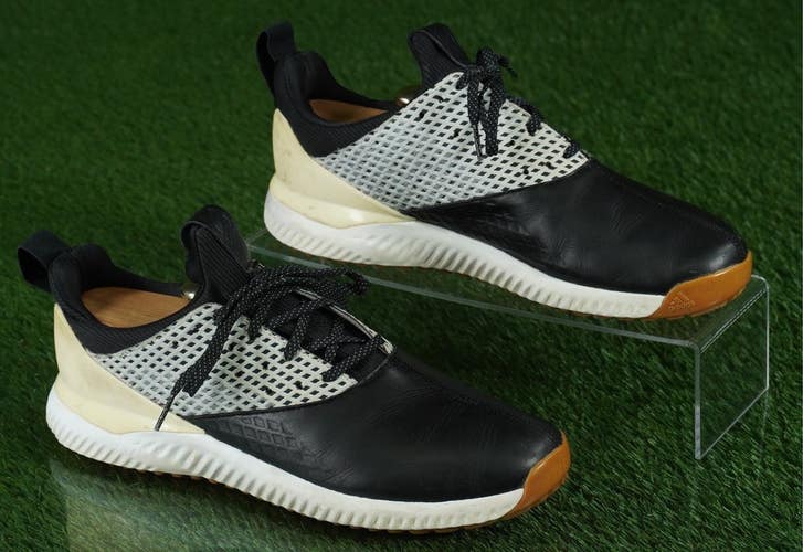 ADIDAS BOUNCE GOLF SHOES MENS 9, BLACK / GRAY ~ G26009