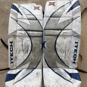 Used  Itech  X-Wing Goalie Leg Pads 32”