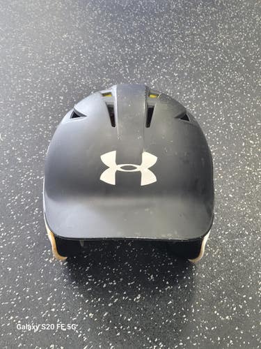 Used Under Armour CHARGED Batting Helmet No Mask Black MD 11849-S000042122