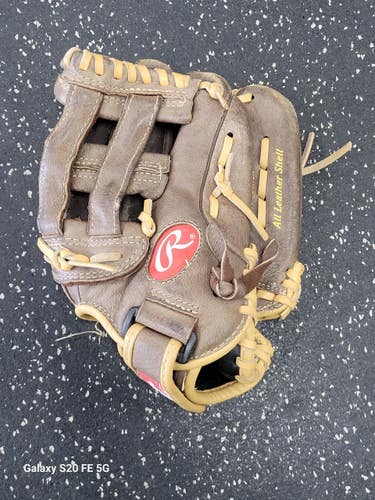 Used Rawlings HIGHLIGHT SERIES H115HBR BB/SB Glove RH Throw Brown 11 1/2" 11849-S000042111