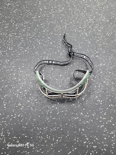 Used Under Armour WOMENS GOGGLES Lacrosse Facial Protect Teal Senior 11849-S000042095
