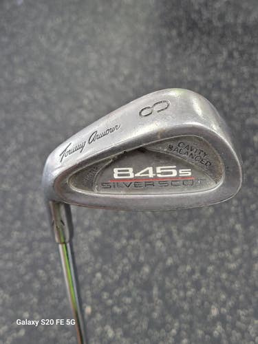Used Tommy Armour 845S SILVER SCOT Mens Individual Iron RH 8 Iron 11849-S000042073