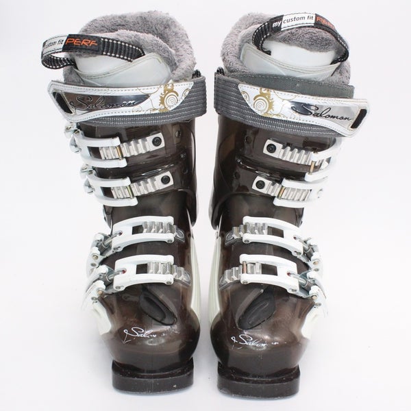 salomon cs instinct womens ski boots 100 - chaussures de d'occasion Femme while the lightweight polyolefin shell and cuff keep the boot durable yet easy to maneuver Salomon | Other | Salomon
