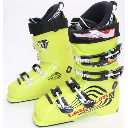 Fischer RC4 Worldcup 100 Vacuum Junior Ski Boots - Size 7.5 / Mondo 25.5 Used