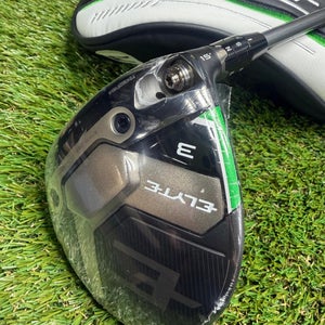 Callaway - ELYTE - 3 Wood 15* - Stiff Flex - Graphite - RH + HC