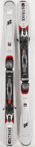K2 Strike Skis with Bindings - 136 cm Used