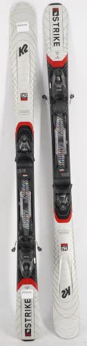 K2 Strike Skis with Bindings - 142 cm Used