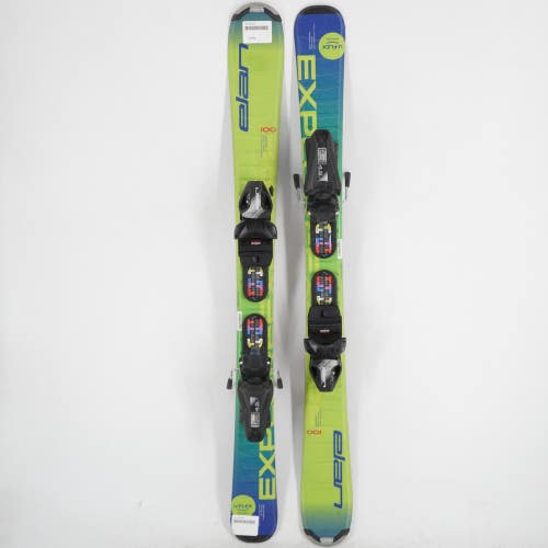 Elan Explore Kids Skis with Bindings - 100 cm Used