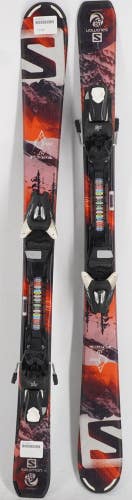 Salomon Q-Max Jr. Kids Skis with Bindings - 110 cm Used