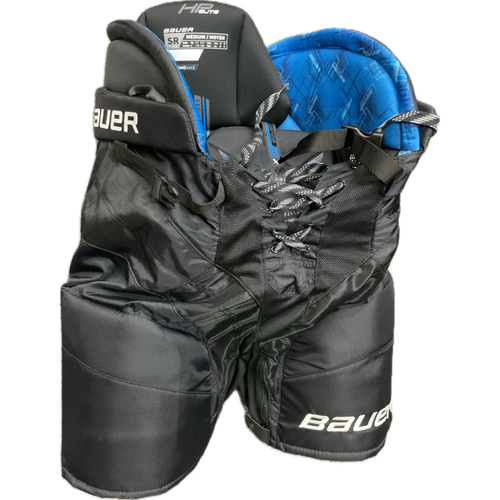 Used Bauer HP ELITE Senior Pant Black And Royal Blue MD 11855-S000207243