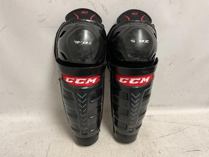 Used CCM RBZ 110 Senior Shin Guards Black 14" 11855-S000207373