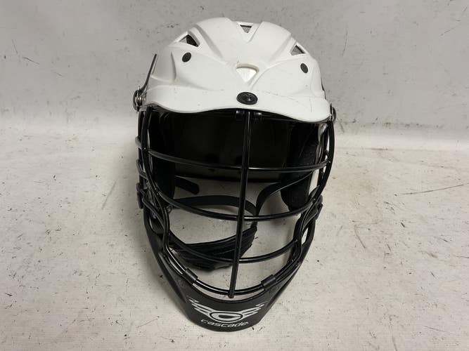 Used Cascade CPX R Lacrosse Helmet White One Size 11855-S000207343