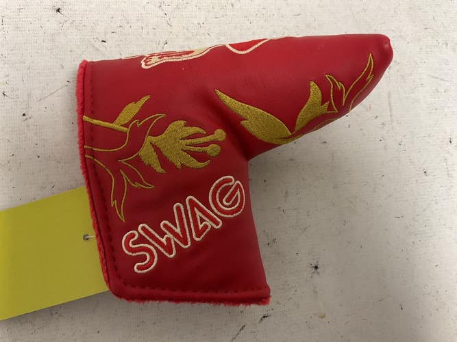 Used SWAG YEAR OF THE TIGER PUTTER HEADCOVER Red 11855-S000207326