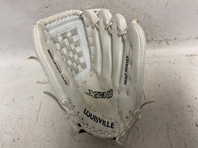 Used Louisville Slugger Xeno XNFRF1291275 Fastpitch Glove RH Throw White 12 3/4" 11855-S000207329