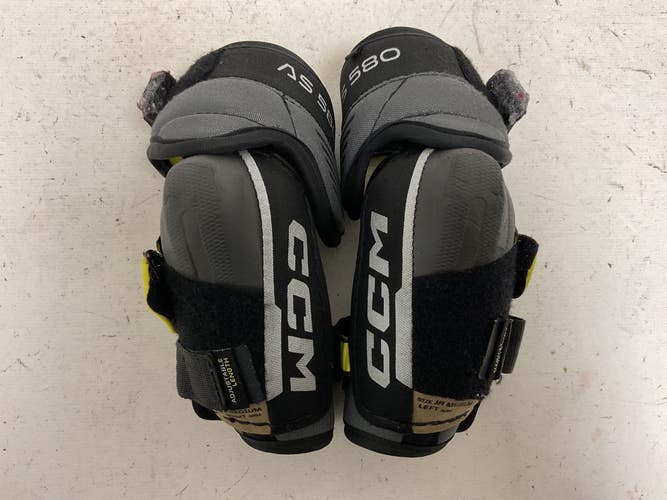 Used CCM AS 580 Junior Elbow Pads Yellow And Grey MD 11855-S000207311