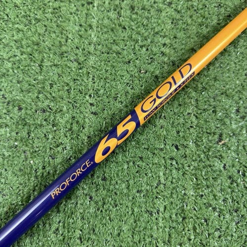UST Mamiya Proforce Gold 65 Driver Shaft Uncut .335 Tip 46 Extra Stiff X Flex