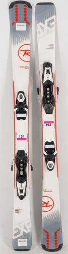 Rossignol Exp 78 Skis with Bindings - 134 cm Used
