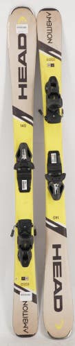 Head Ambition Skis with Bindings - 140 cm Used