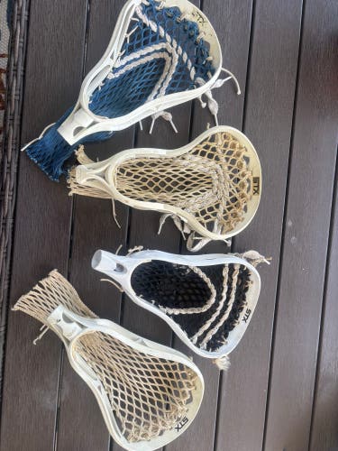 Lot of 4 STX Used Stringing Heads(Used)