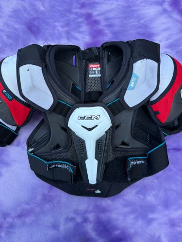 Large Junior CCM JetSpeed FT6 Shoulder Pads (Used)