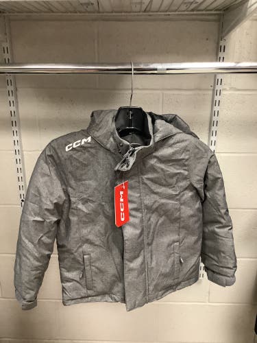 Gray Kids Unisex XS CCM Jacket (New)
