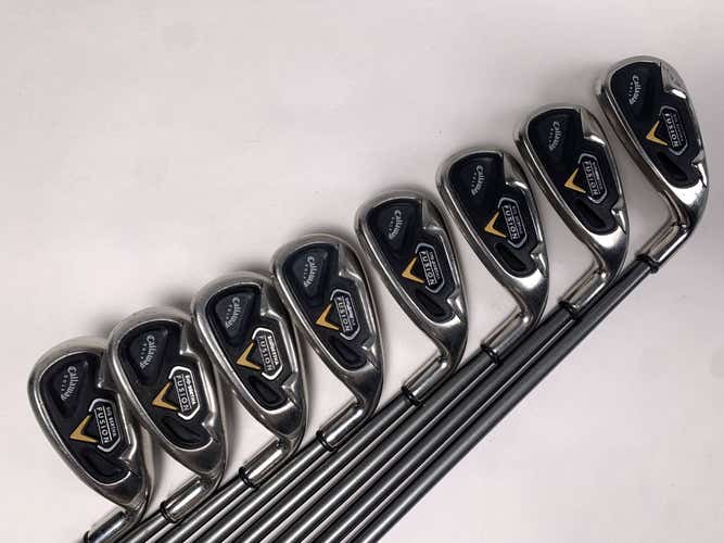 Callaway Big Bertha Fusion Iron Set 5-PW+SW+LW RCH System 45i Ladies RH