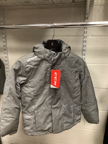 Gray Kids Unisex Small CCM Jacket (New)