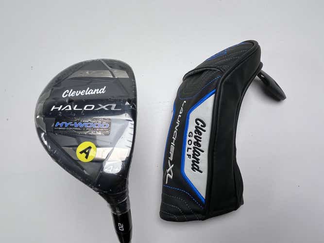 Cleveland HALO XL HY-WOOD 4 Hybrid 20* Aldila Ascent Blue 40A Senior RH HC NEW