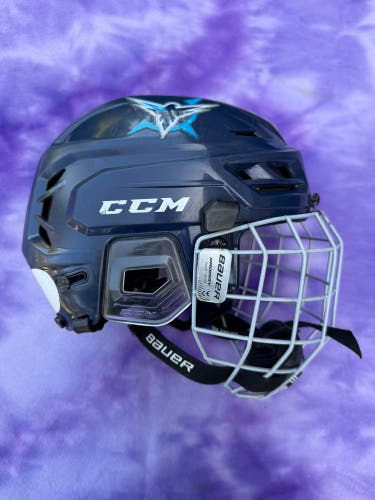 Blue Small CCM Tacks 310 Helmet (Used)