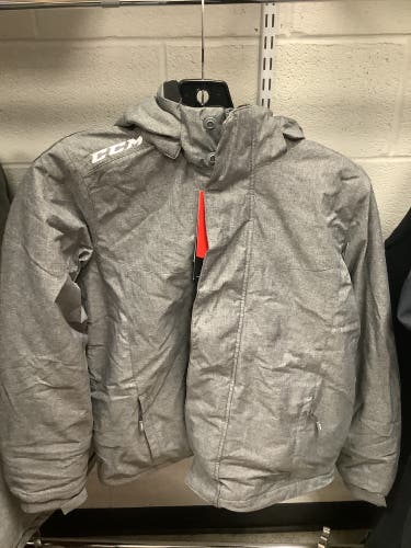 Gray Kids Unisex Large CCM Jacket (New)