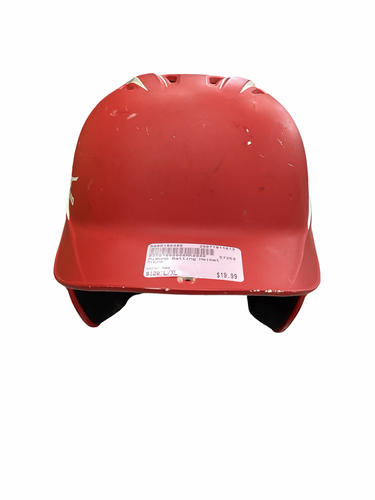 Used Mizuno Batting Helmet No Mask Red L/XL 11613-S000186488