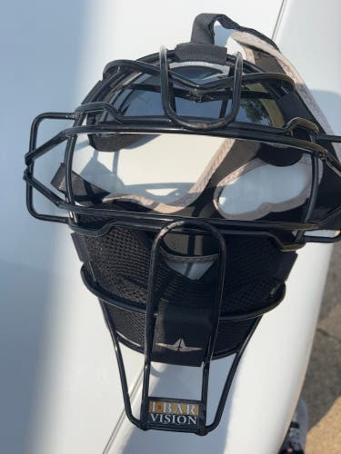All Star Traditional Catcher's Mask and matching skull cap. (Used)