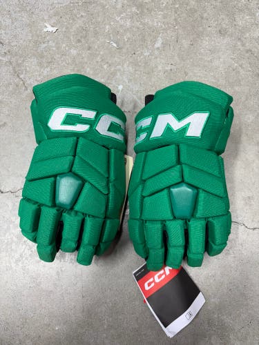 14” CCM Pro Custom Toronto Maple Leafs (ST Pats) Pro Gloves Pro Stock (New) NHL