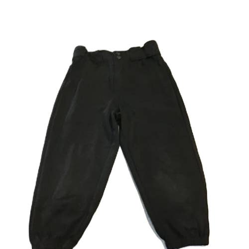 Used Rawlings BTB1010R BaseBall / Softball Pant Boys Black Medium Short Style  11730-S000072820