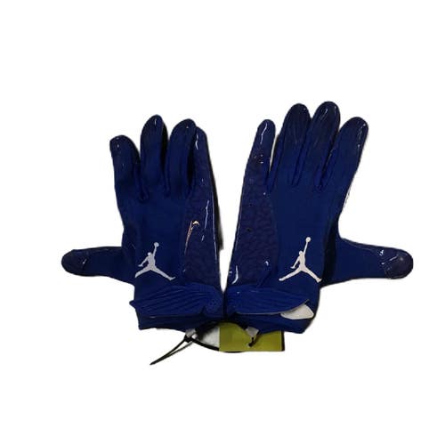 Used Nike Football Gloves Royal Blue Large 11730-S000072831
