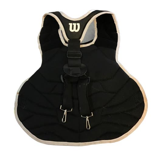 Used Wilson WTA4603 Catchers Chest Protector Black Adult 11730-S000072855