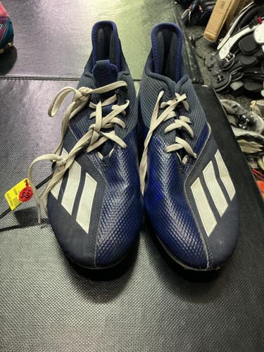 Adidas (Used) Size M 11.0 (W 12.0) Blue Adult