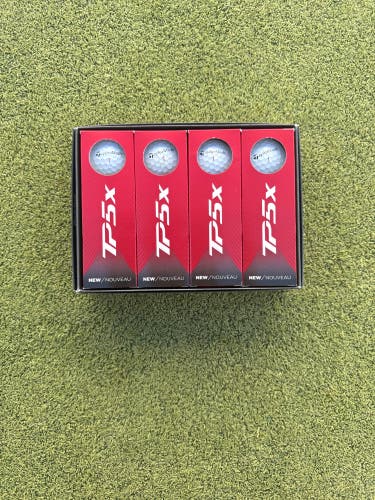 TaylorMade TP5X Balls 12 Pack (1 Dozen) (New)