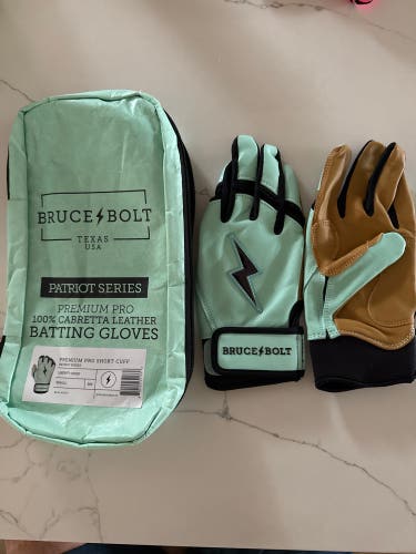 Bruce bolt batting gloves adult small (New)