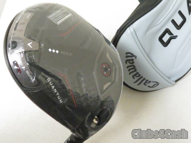 Callaway Quantum Triple Diamond Driver 9° Denali Blue 70g 6.0 Stiff +Cover NEW