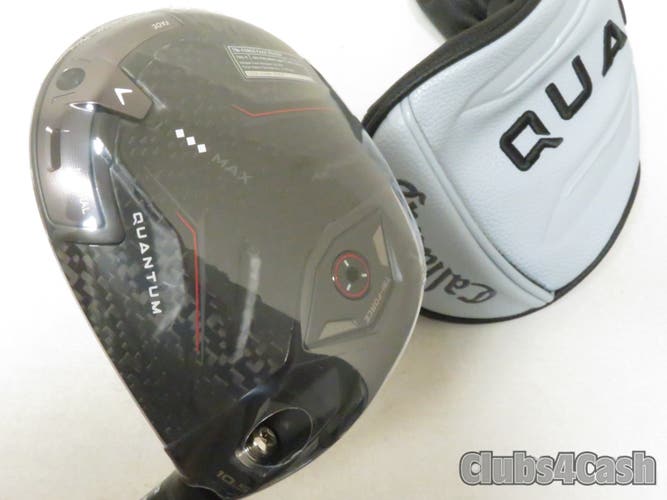 Callaway Quantum Triple Diamond Driver 10.5° Denali Blue 70g 6.5 x +Cover NEW