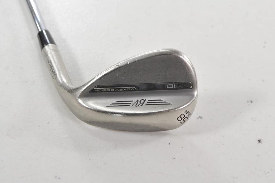 Titleist Vokey SM10 Nickel 58*-08M Wedge Right DG S400 Stiff Flex
