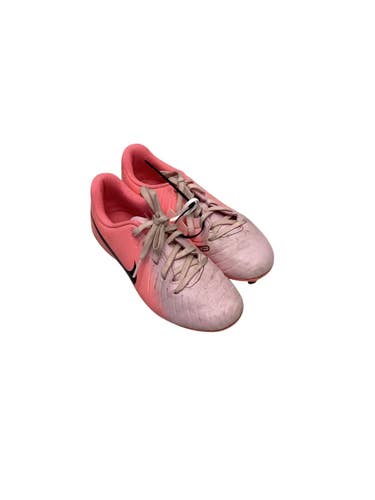 Used Nike Soccer Cleats Pink Junior 03.5 11443-S000207108