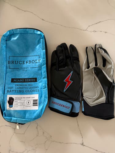 Bruce Bolt adult XL Batting Gloves (New)