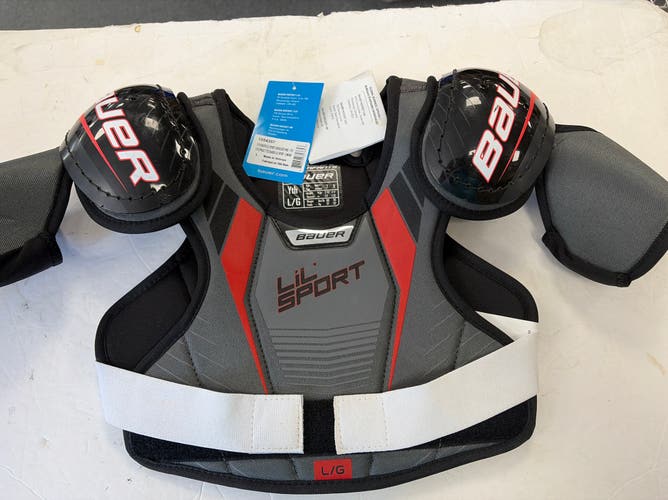 Large Youth Bauer Lil Sport Shoulder Pads (New)