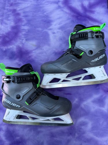 Senior Bauer Konekt Hockey Goalie Skates Regular Width 9 (Used)
