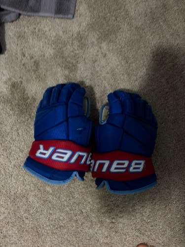 Bauer Vapor Pro Team Gloves 14" Pro Stock (Used)